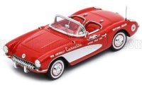 CHEVROLET - CORVETTE C1 V8 SPIDER PACE CAR DAYTONA 1956 - RED SILVER