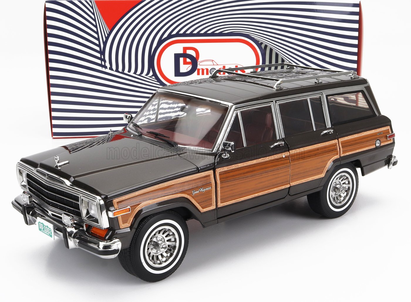 JEEP - GRAND WAGONEER 1989 - BROWN MET WOOD