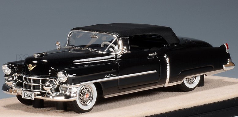 CADILLAC - ELDORADO CABRIOLET CLOSED 1953 - BLACK