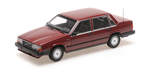 VOLVO 740 GL - 1986 RED