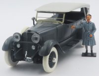 MERCEDES BENZ - 11/40 CABRIOLET CLOSED 1924 - WITH HITLER FIGURE AFTER HIS RELEASE FROM LANDSBERG FORTRESS