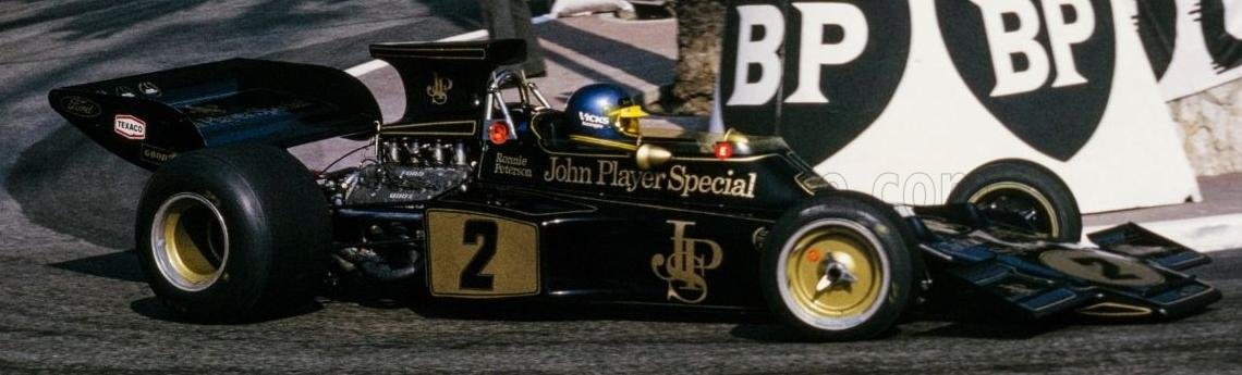 LOTUS - F1 72E N 2 WINNER MONACO GP 1973 RONNIE PE