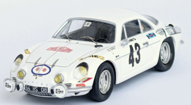 Alpine A110 #43 Rally Monte Carlo 1973