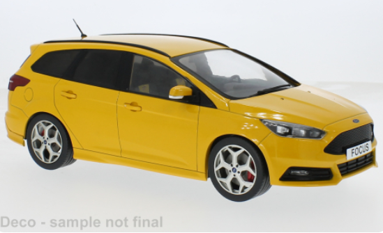 Ford Focus ST Turnier, metallic-yellow 2014