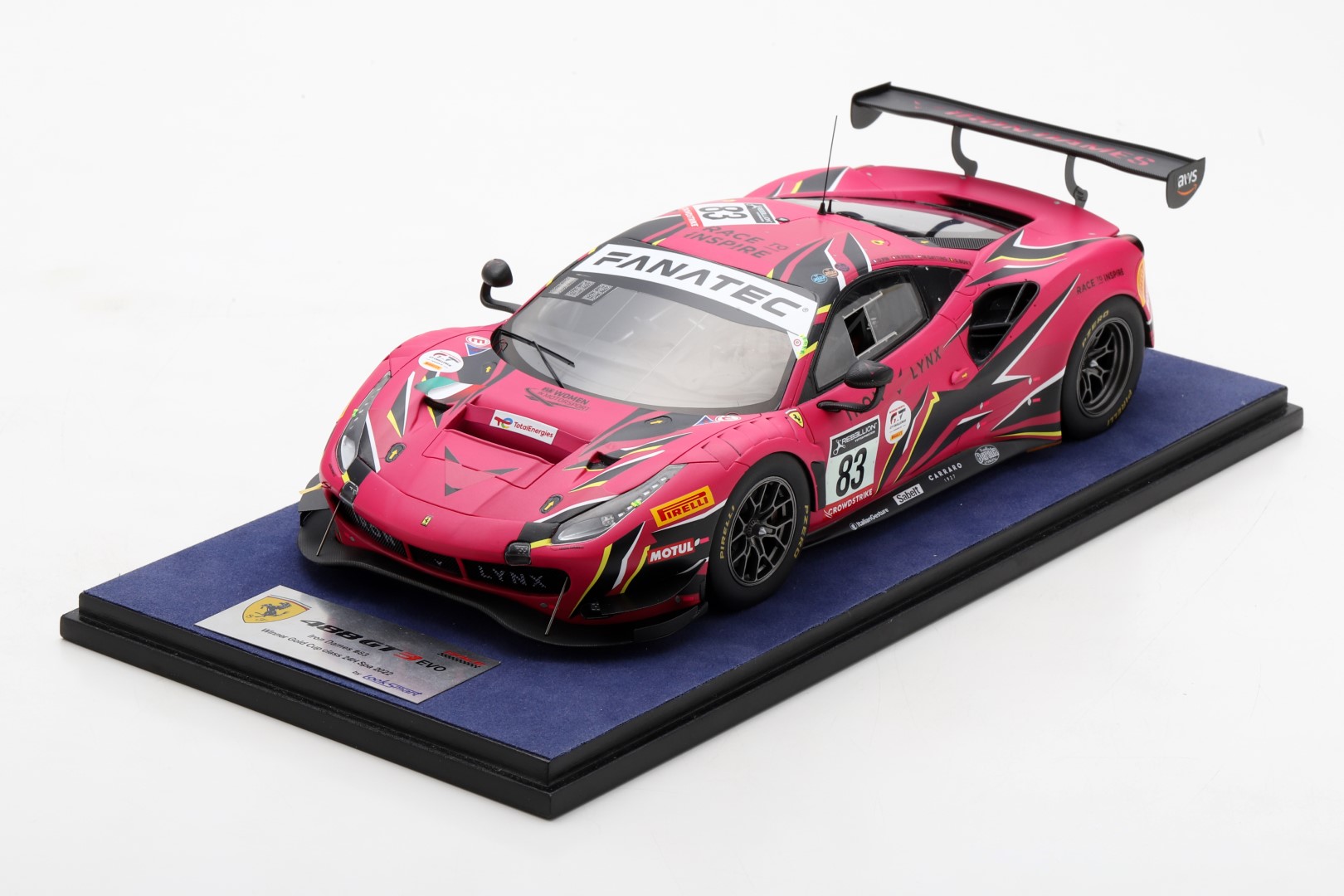 Ferrari 488 GT3 No.83 Iron Dames – Winner Gold C