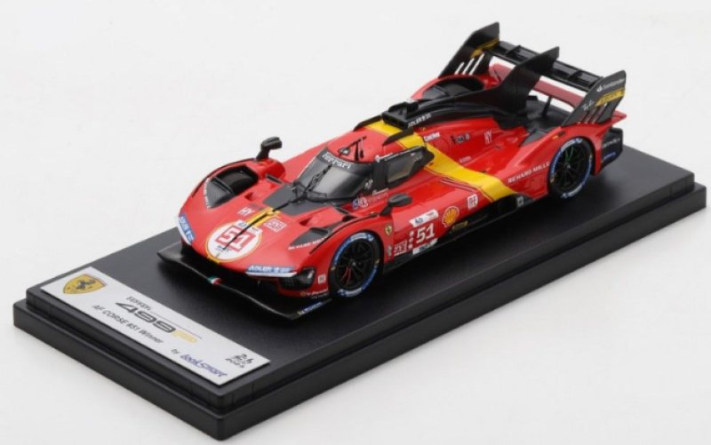 Modèle réduit Ferrari 499p - N°51 Winner 24 Heures Du Mans 2023 1/43