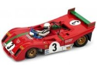 FERRARI 312 PB WINNER TARGA FLORIO 1972, avec pilote