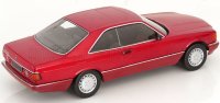 MERCEDES BENZ - S-CLASS 500 SEC (C126) COUPE 1985 - RED MET