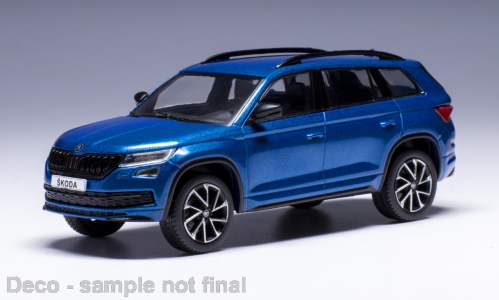 Skoda Kodiaq, metallic-blau, 2018 Sportline