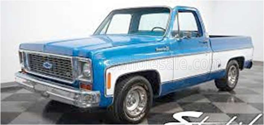 CHEVROLET - C-10 PICK-UP CHEYENNE SUPER 1974 - BLU