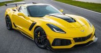 CHEVROLET - CORVETTE ZR1 COUPE 2024 - YELLOW