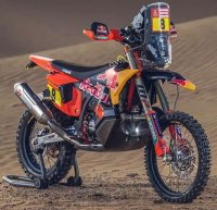 KTM - 450 TEAM RED BULL FACTORY RACING N 8 5th RALLY DAKAR 2024 TOBY PRICE