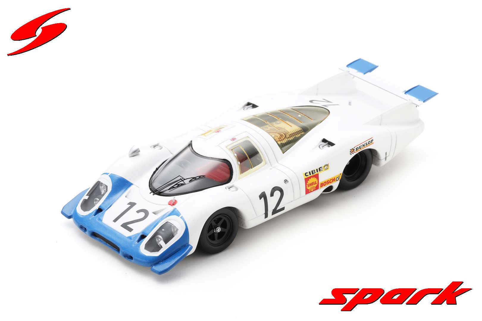 Porsche 917 No.12 24H Le Mans 1969 V. Elford - R. 