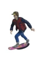 Marty with hover board figure