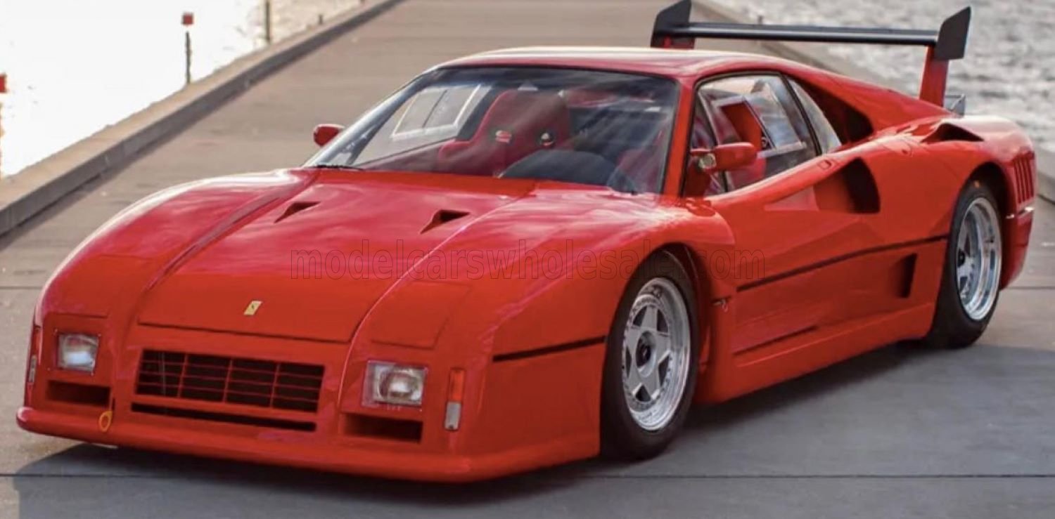 FERRARI - 288 GTO EVOLUZIONE PRESS 1987 - RED