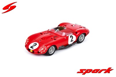 MASERATI 450 S N°2 24H LE MANS 1957 J. BEHRA - A.