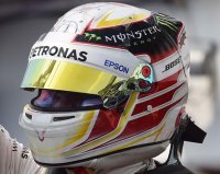 HELMET LEWIS HAMILTON - GP US - WORLD CHAMPION F1 2015