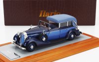 HORCH - 951A PULLMAN ORIGINAL CAR SEMICONVERTIBLE CABRIOLET CLOSED 1937 - 2 TONE BLUE