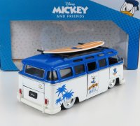 VOLKSWAGEN - T1 SAMBA MINIBUS 1962 - WITH TOPOLINO MICKEY MOUSE FIGURE - WALT DISNEY