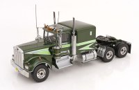 KENWORTH - W900 TRACTOR TRUCK 3-ASSI MOVING ON 1989 - GROEN