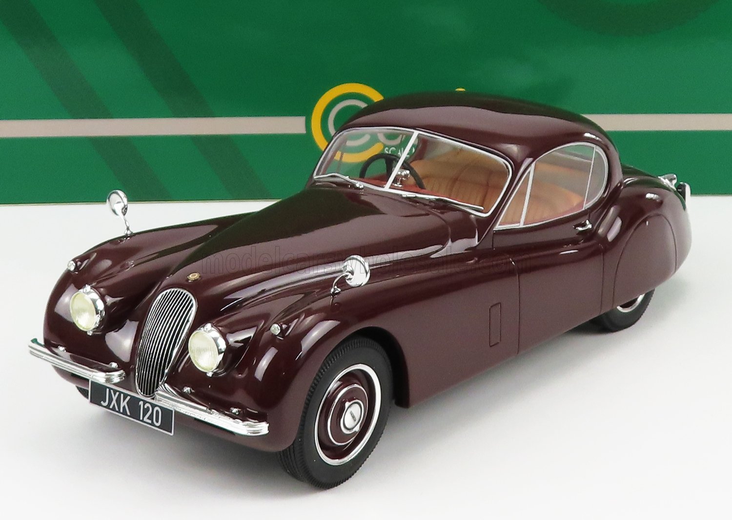 JAGUAR - XK120 FHC 1951 - BROWN