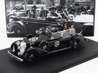 MERCEDES BENZ - NOW WITH 5 FIGURES - 770K OPEN - AFTER WON WAR HITLER'S CAR WITH AMERICAN SENATORS - DACHAU GERMANY 25 MAY 1945