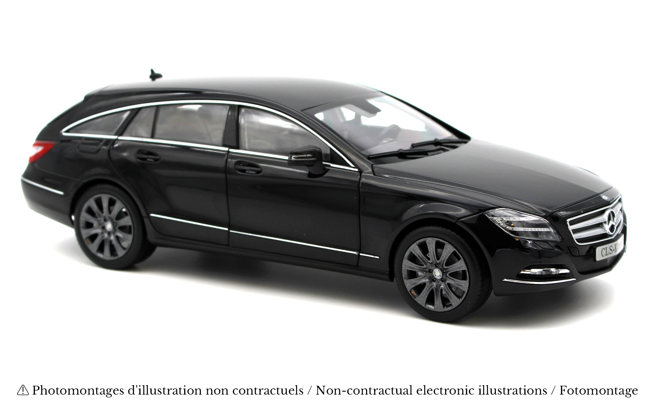 Mercedes-Benz CLS Shooting Brake 2011 obsidiaanzwa