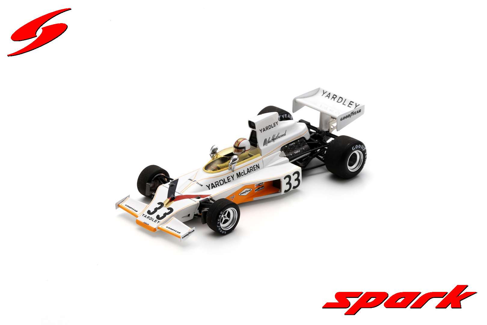 MCLAREN M23 N°33 4ème GP Pays Bas 1974 Mike Hail