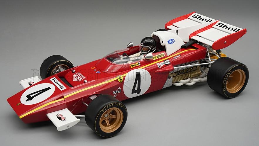 FERRARI - F1 312B2 N 4 MONACO GP 1971 JACKY ICKX