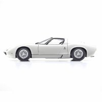 Lamborghini Miura P400 Blanc/Argent (intérieur noir)