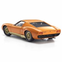 Lamborghini Miura P400 oranje/goud (bruin interieur)