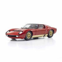 Lamborghini Miura P400 rouge/or (intérieur marron)