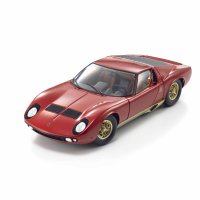 Lamborghini Miura P400 rouge/or (intérieur marron)