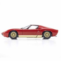 Lamborghini Miura P400 rouge/or (intérieur marron)