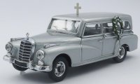 MERCEDES BENZ - 300D HEARSE - FUNERAL CAR 1960 - SILVER