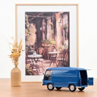 Renault Estafette 1967, 6 openingen , blauw