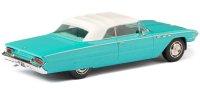 BUICK - LESABRE CUSTOM CABRIOLET CLOSED 1961 - TURQUOISE WHITE