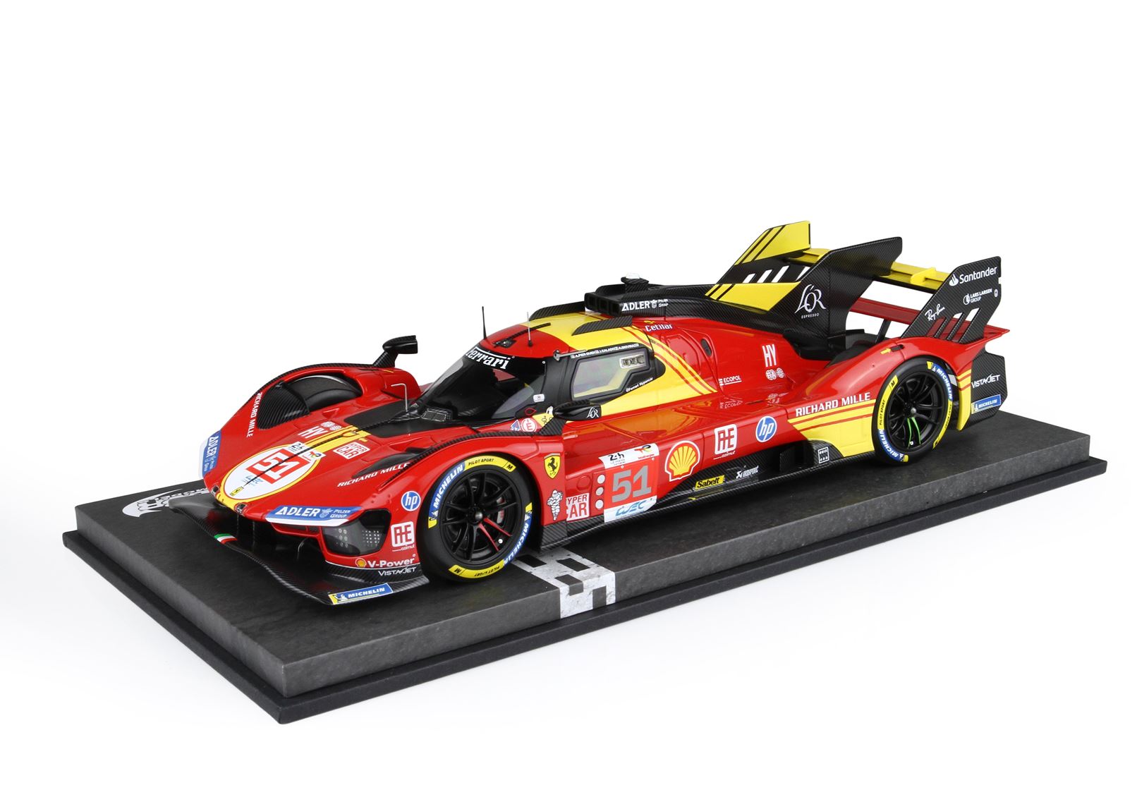 Ferrari 499P Auto Nr. 51 3e Le Mans 2024- Coureurs