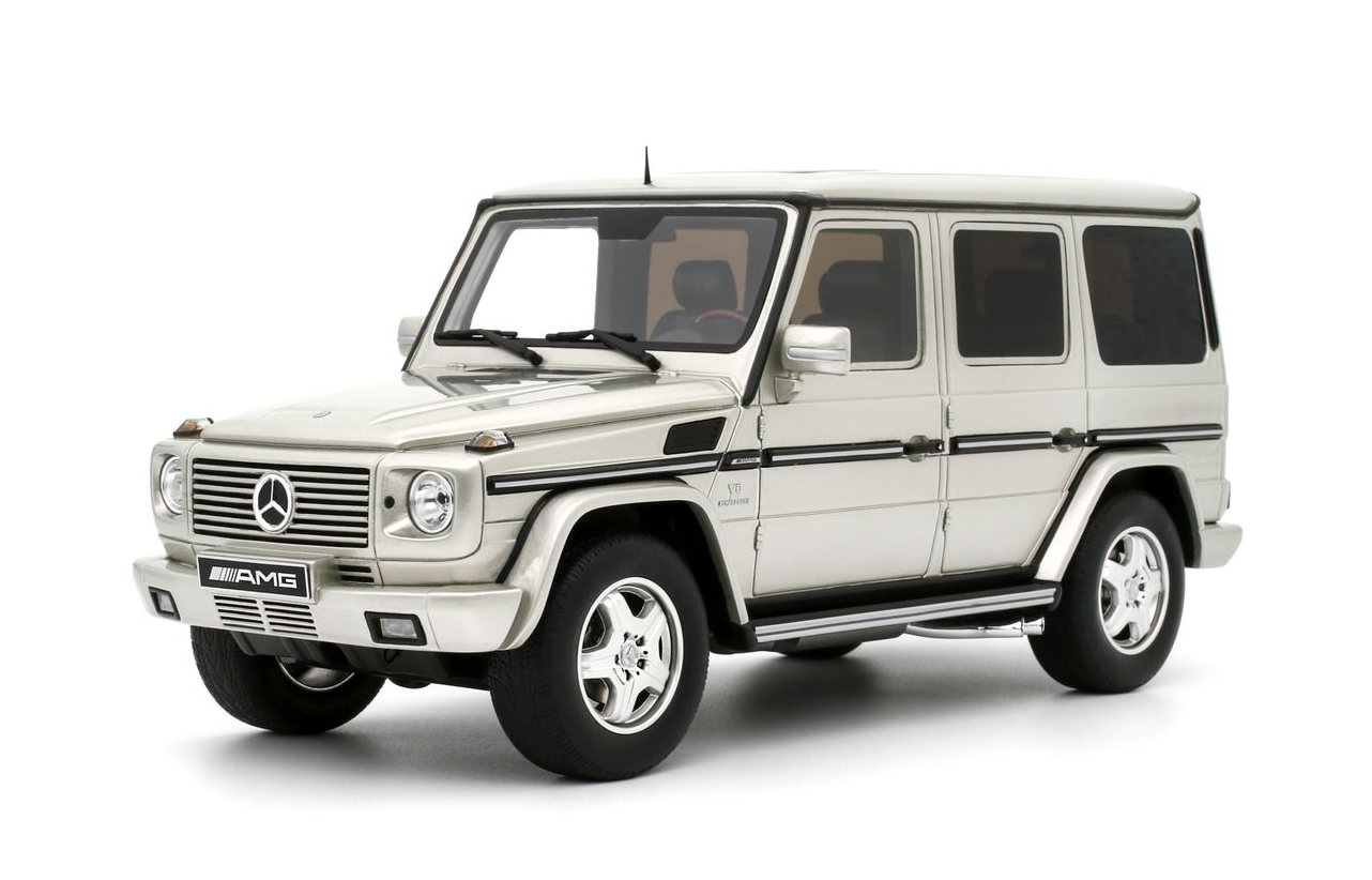 MERCEDES-BENZ G-CLASS 55 AMG IRIDIUM SILVER 2003