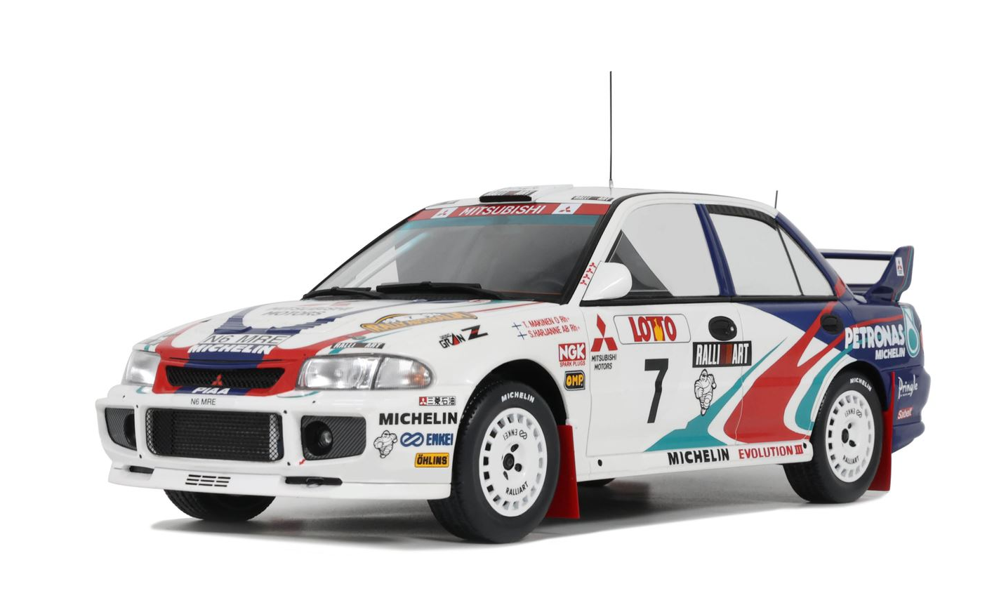 MITSUBISHI LANCER EVO III GR. A WHITE T. MAKINEN R