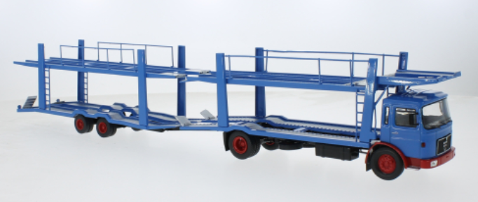 MAN Autotransporter  1970 blauw