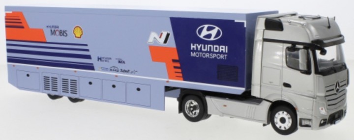 Mercedes Actros MP4,  Hyundai Motorsport,  WRC Tra