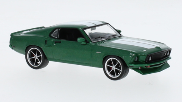 Ford Mustang Fastback, metallic-groen, 1969