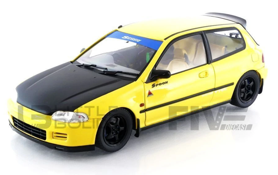 Honda Civic (EG6) Spoon version, geel 1991