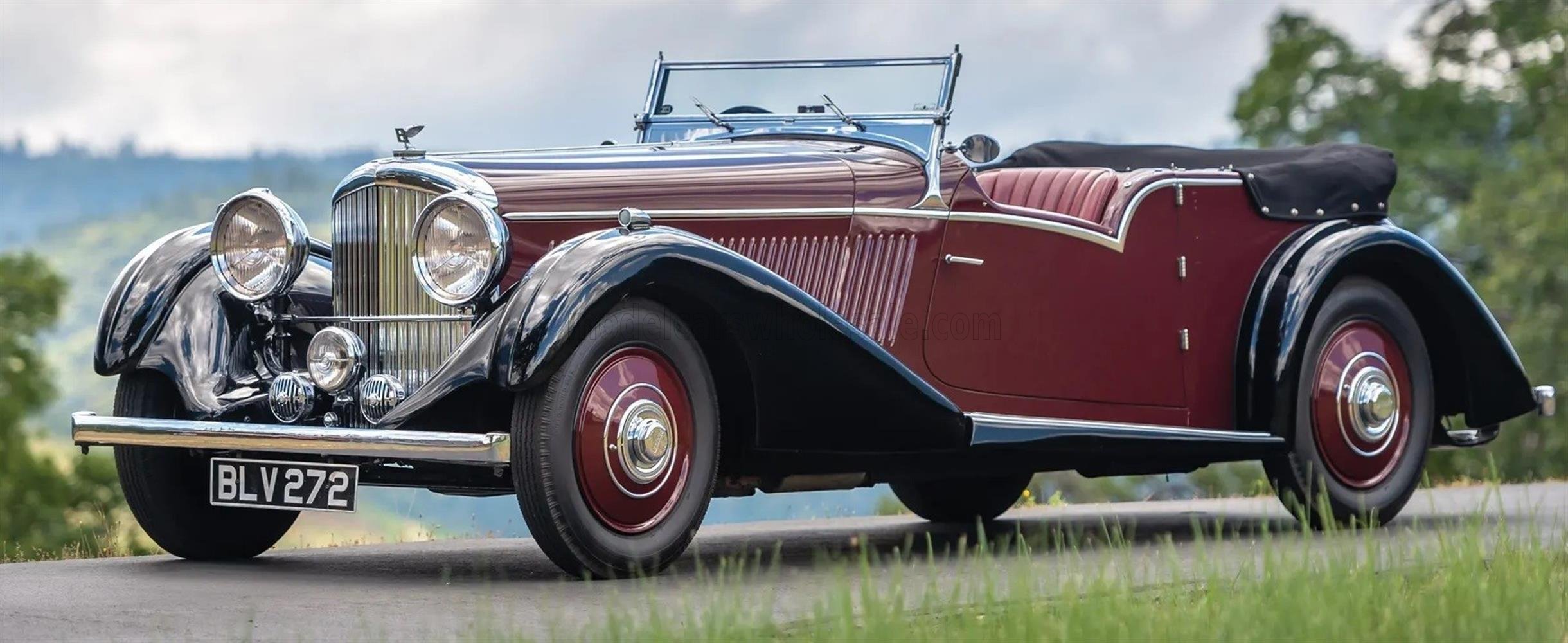 BENTLEY - 4.25L VANDEM PLAS TOURER CABRIOLET OPEN 