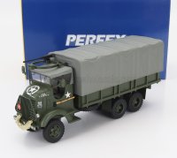 GMC - 353 AFKWX TRUCK TARPAULIN MILITARY 3-AXLE (THE RED BULL) 1944 - MILITARY GREEN