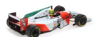 MCLAREN FORD MP4/8 – AYRTON SENNA – WINNER EUROPEAN GP 1993 WITH FLAG