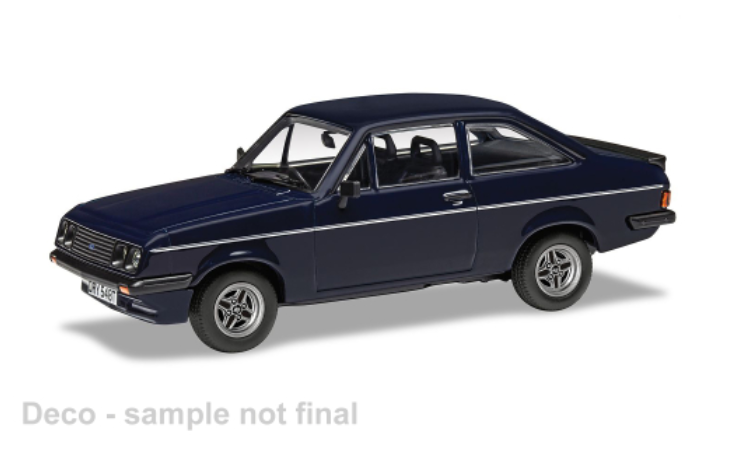 Ford Escort MK2 RS donkerblauw