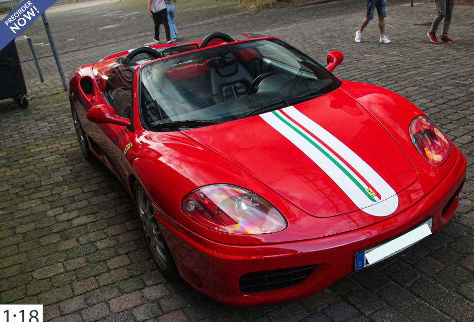 Ferrari 360 Modena Spider Automatische transmissie