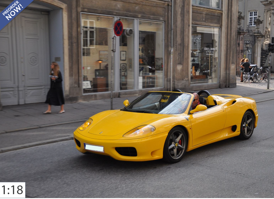 Ferrari 360 Modena Spider Automatische transmissie